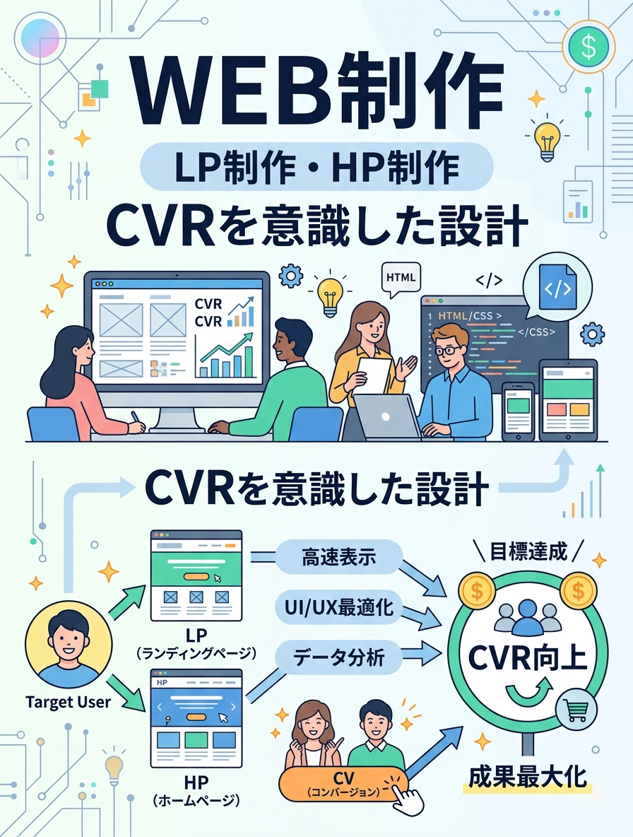 WEB制作・LP制作・HP制作